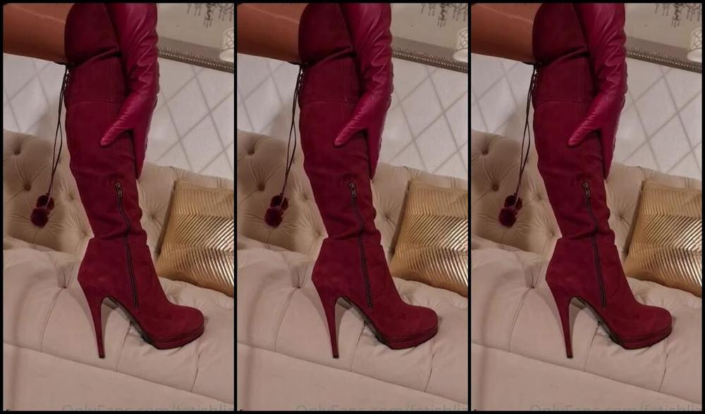 Fetishliza Onlyfans Feel Your Collar Tighten As I Pull Your Leash Use Your Velvety Tongue On My Leather