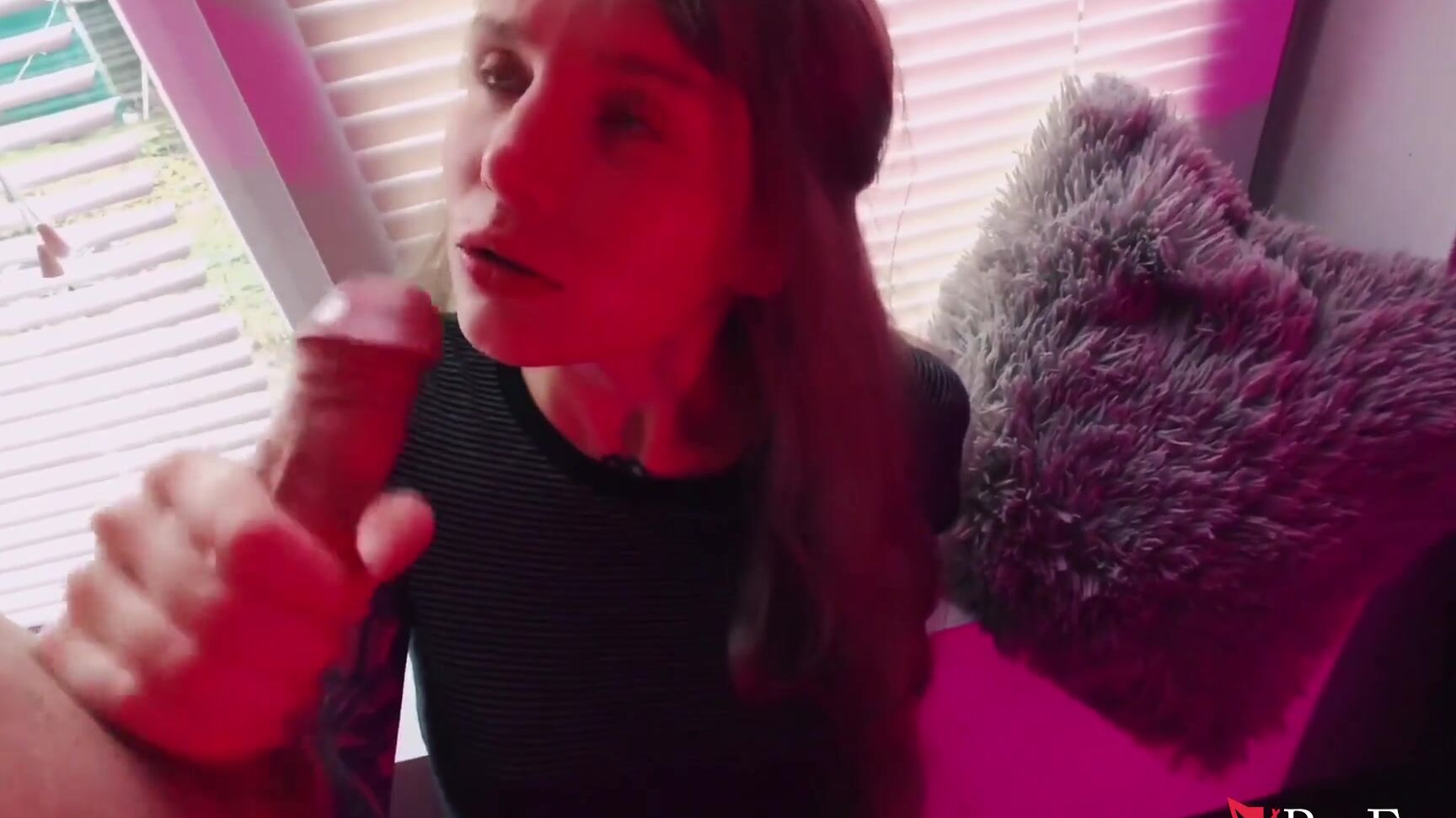 Red Fox Step Sister Deepthroat Dick And Facial After Reading Book PornHubPremium