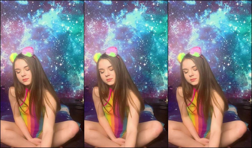 Lace/Lingerie,Smoking,18 & 19 Yrs Old,Barely Legal meganmarxxx smoke and tease in rainbow lingerie ManyVids