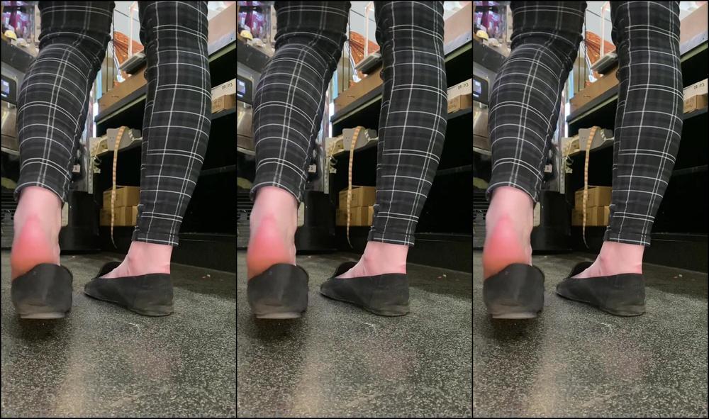 Sweetyfeetys Coffee Shop Coworker Foot Tease Rushed Dirty Feet