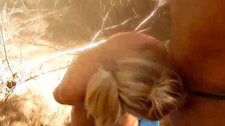 Tiffany Snow Xxx Blonde Sucks Strangers Off On Beach Cum On Face