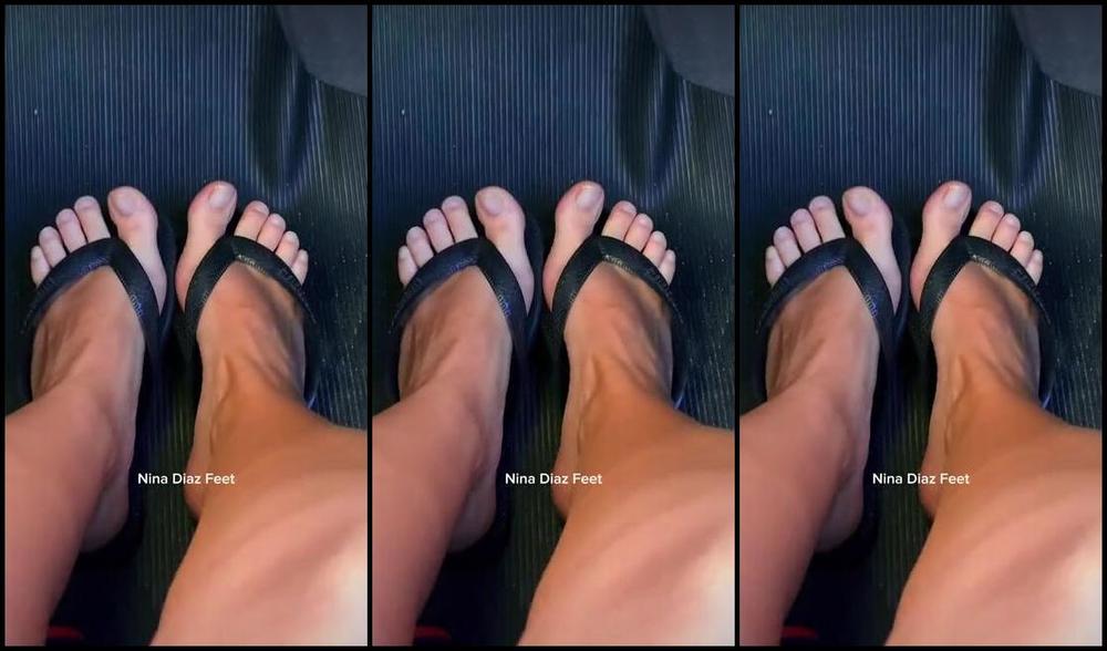 Nina S Feet Nicknamed Ninadiaz Feet Onlyfans Today I Had To Go To The Market I Wore Flip Flops And Tiny Shorts Very
