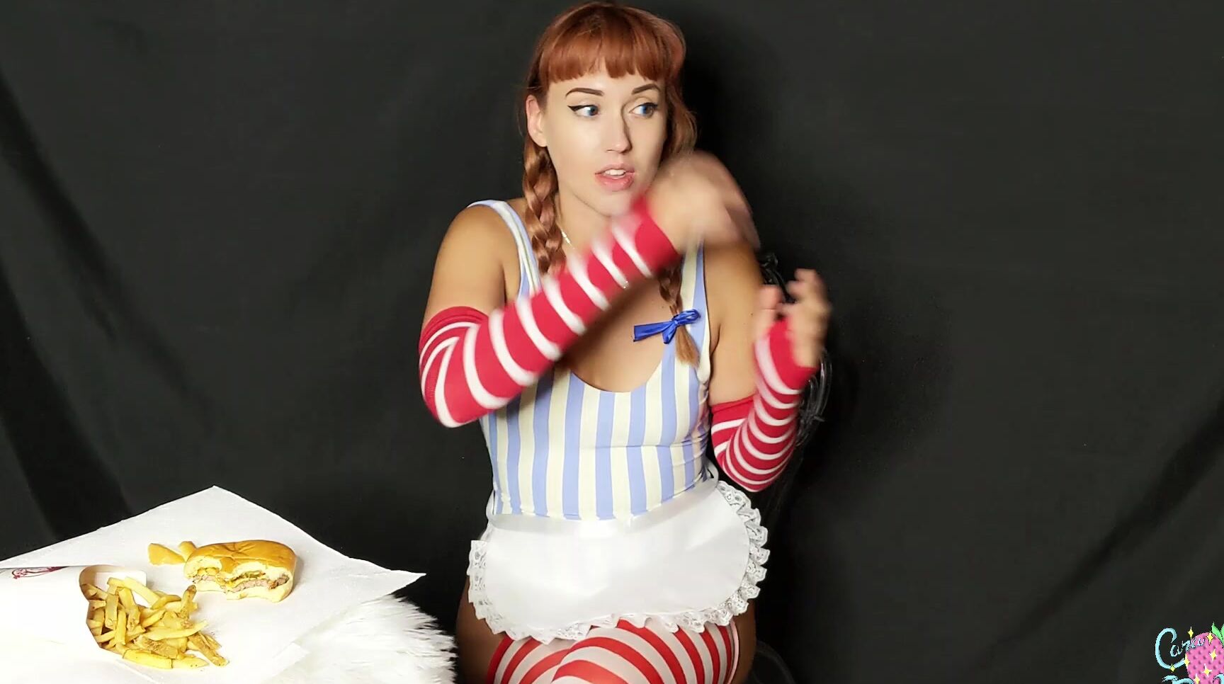 Caraday Wendy Cosplay Wendy S Mukbang Manyvids