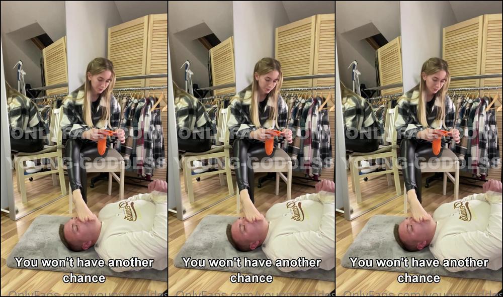 Young Goddess Open Your Mouth Wider I Said Wider