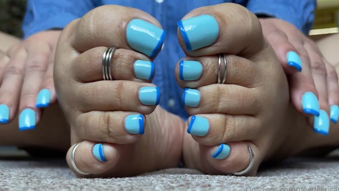 Deedeericanfeet Onlyfans As Requested In This Cute Old Pedi And Wide Angle View