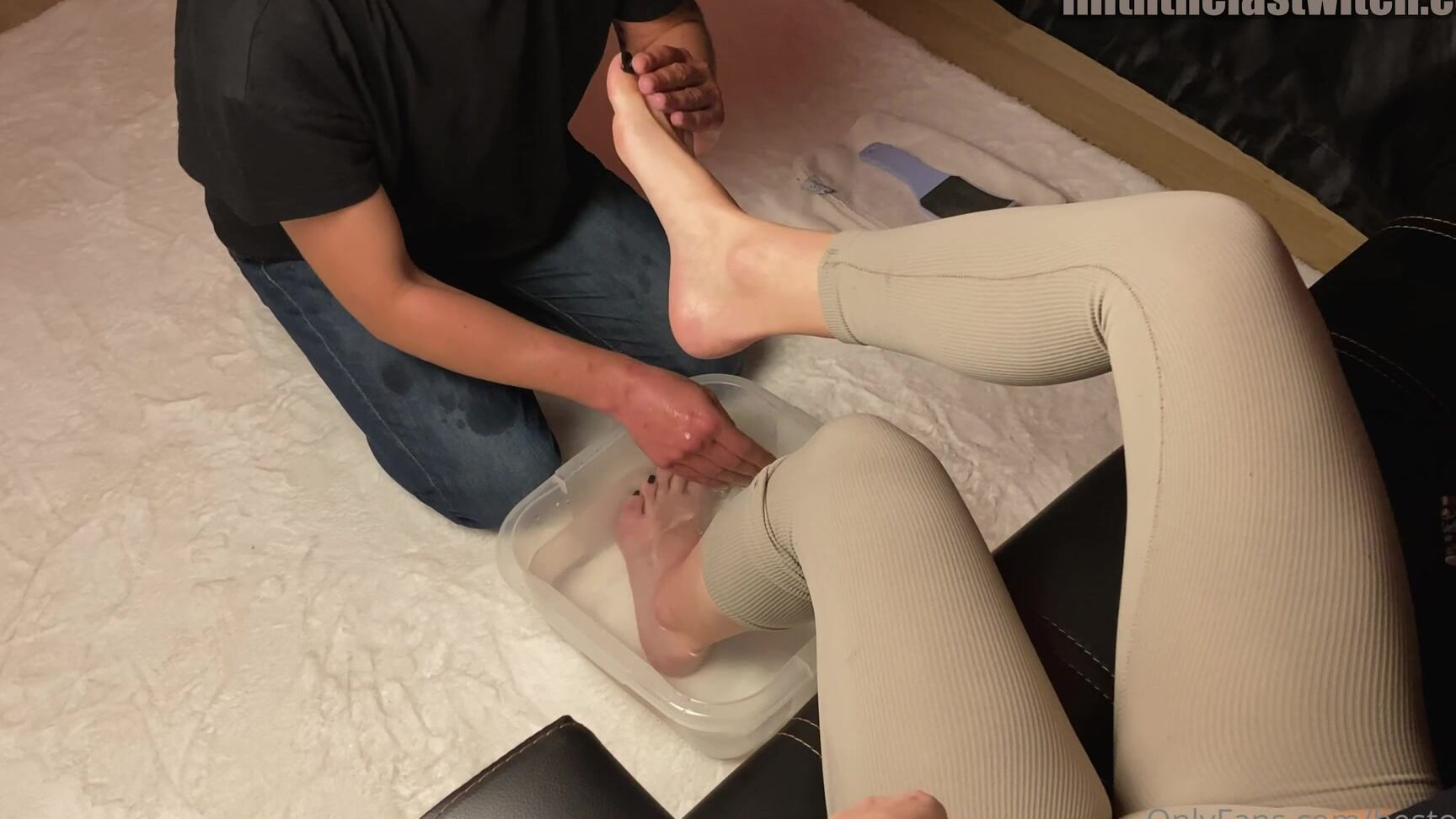 Bestoflilith Uncut A Foot Wash Session Full Of Psychological Pressure I Gave Warnings To Wash My Feet