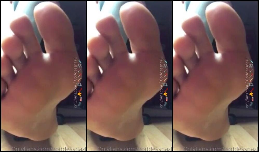 Onlyfans Model Goddess Nazli Aka Goddessnazli Ayak Aii Orsplara Gelsn Bu Vdeo For Footlover Btches Beyaz Ojeli Ayaklarm Izle Ve Ldr