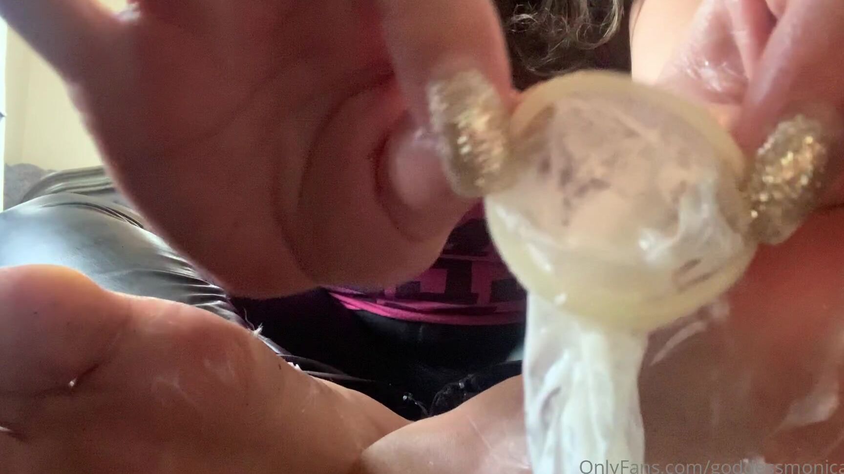 Goddessmonica W Cuck Condom Eating Bull Nourishment Instructions Per Your Request