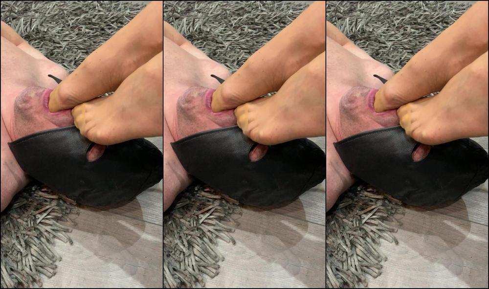Lady Dark Angel More Footworship From Last Nights Overnight Session X