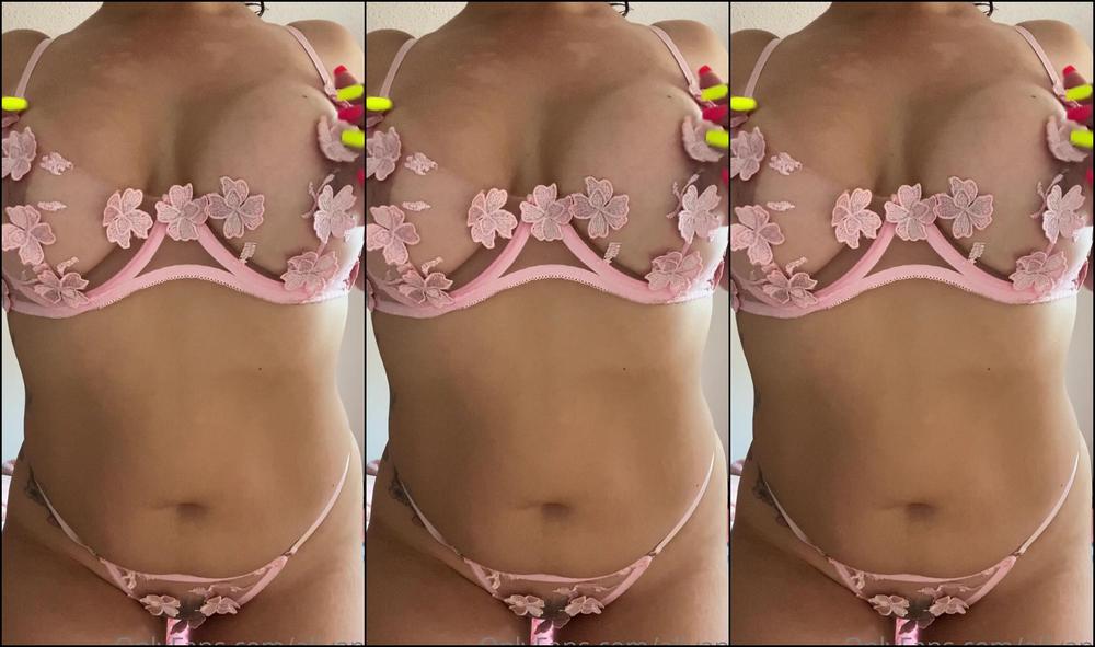 Allyanaamore 822439016 09 02 2020 Check Out My New Pink Lingerie Set Like It Vid