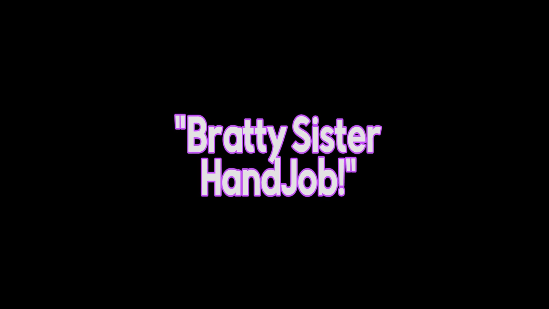 Jerk off to stepbrother