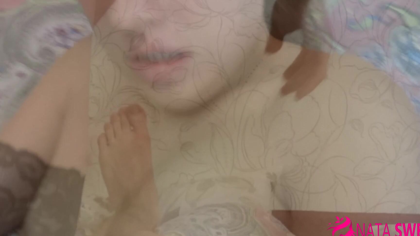 Creampie, Boy Girl, Orgasms, Stocking, Licking natasweet huge creampie in my sweet pussy ManyVids