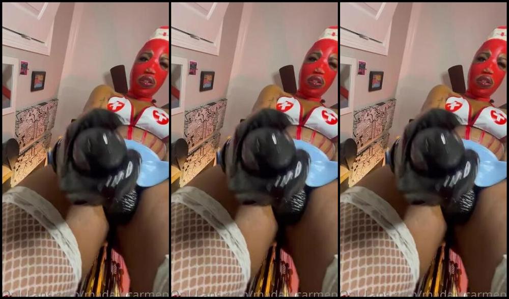 Madamcarmen Nicknamed Madamcarmen2 Femdom 09 23 2022 Onlyfans Video Let Nurse Carmen Make It All Better
