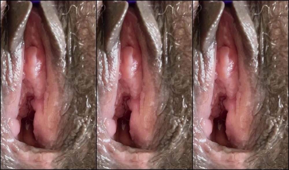 Extreme Close-ups, Squirting, Amateur Solo, Close-Ups, Ebony extreme close up of my pussy ManyVids