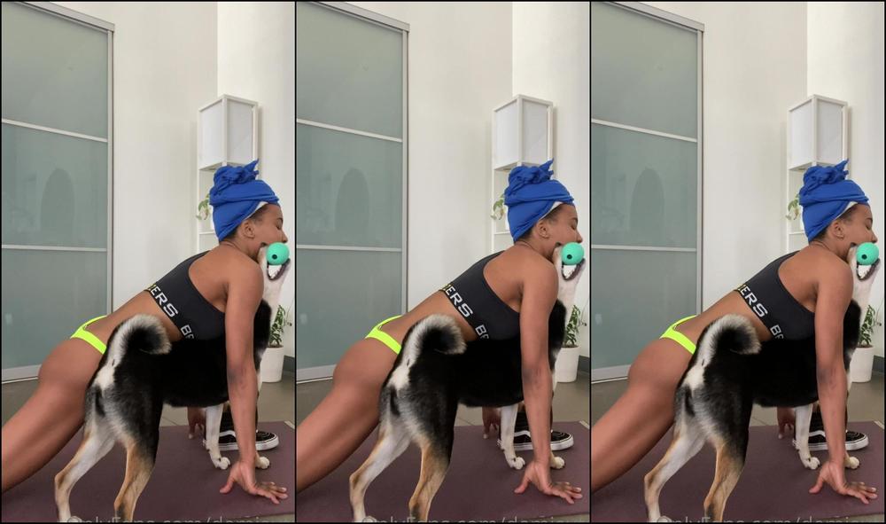 Demisutra Free Video Watch Me Workout Lets Get Hot And Sweaty Together