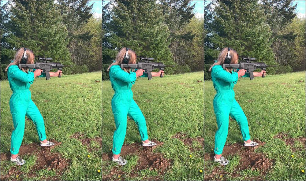 Moniquestranger Guns And Roller Skating