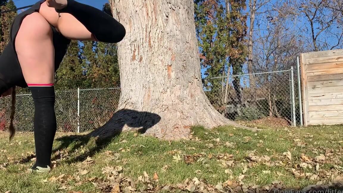 Nina Aka Fityoginina Onlyfans Playful Outside On A Very Cold But Sunny Day This Week I Tried To Be So Smooth And Cool With That