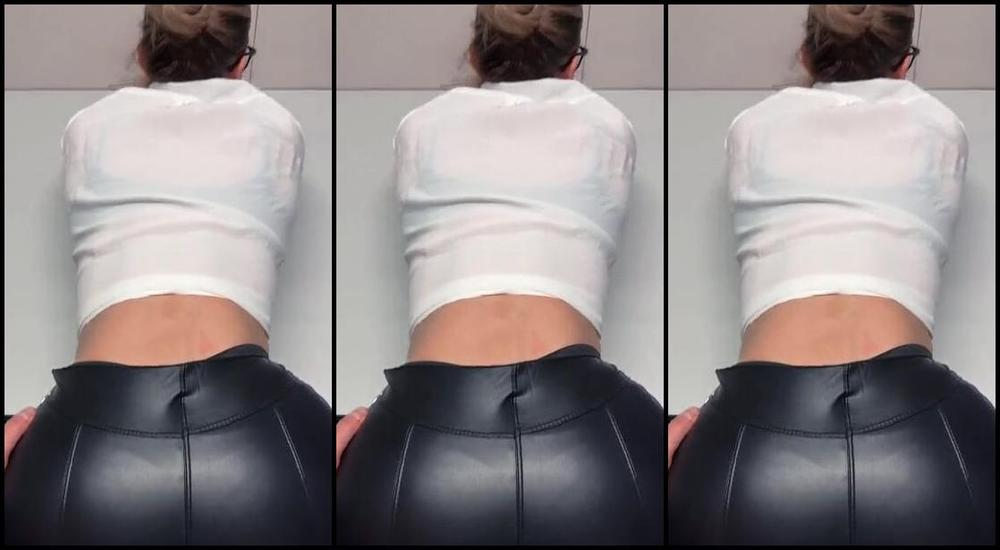 Diosa Sara Onlyfans Nahkahousuissa Povp