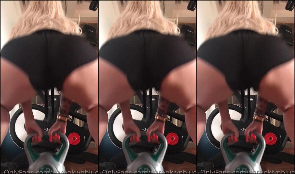Xbrooklynbluex Yesterday I Hit The Gym For The First Time In Months Got Myself All Horny There And Wa