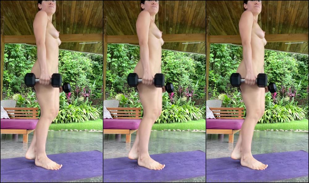 Naomiwildman Good Morning My Favorite Humans Here Is A Full Length Nude Workout For All Of You