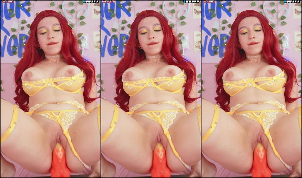 "CyberlyCrush" Cyberlycrush, Huge Load, Huge Dildo, Tight Pussy, Dildo Ride, Big Booty, Perfect Pussy, Braces, Feet Fetish, Foot, Grool, Eye Contact, Babe, Petite, Alt Girl, Dirty Talk, Suggest CyberlyCrush Red head Elf Girlfriend getting Crempied by