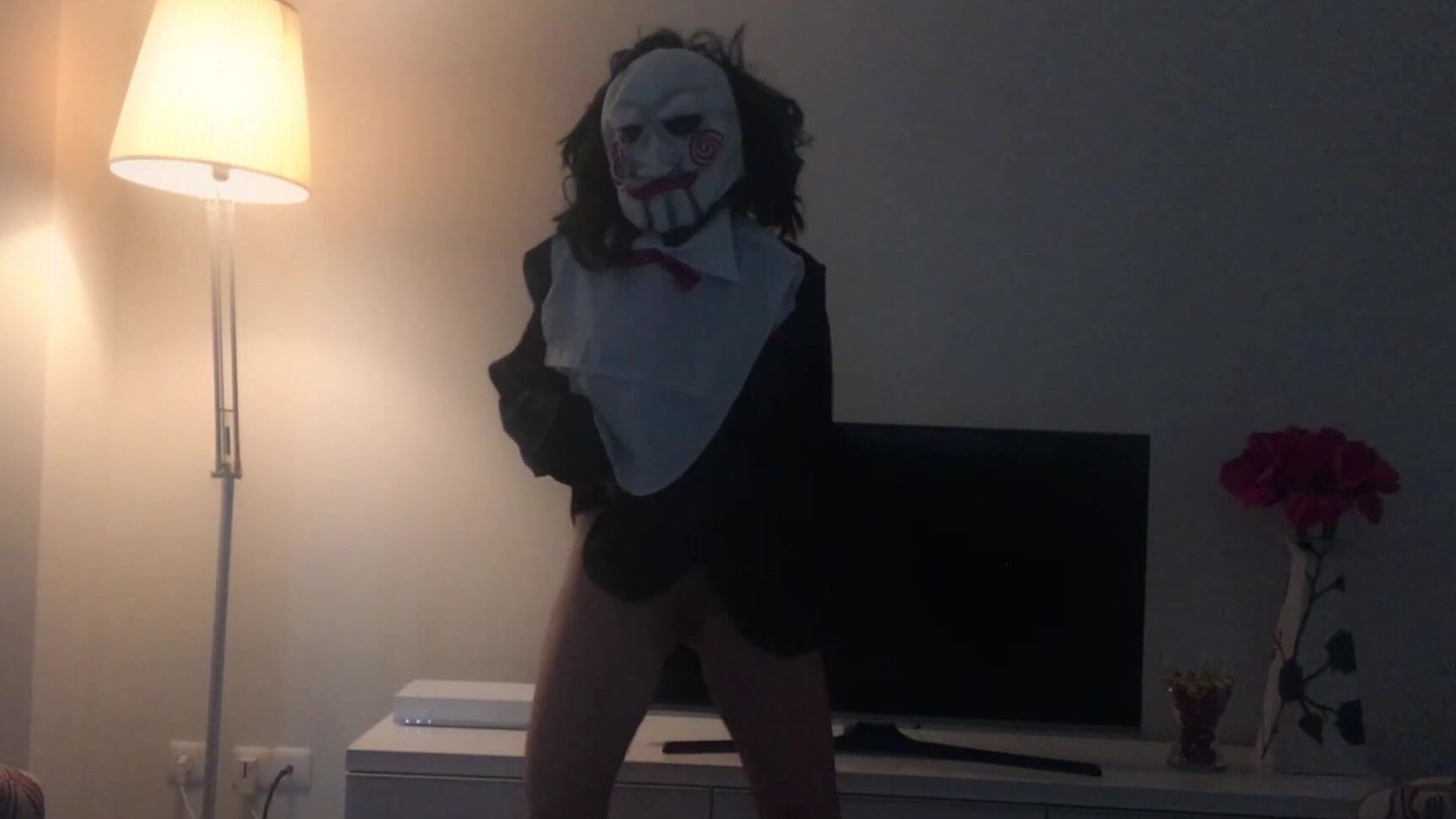 Halloween,Challenges,Mask Fetish,Strip Tease ladyoulala halloween strip tease ManyVids