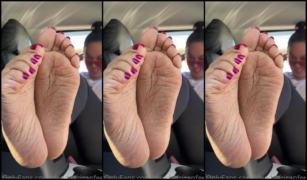 Deedeericanfeet Onlyfans Mmmmm This Sexy Vid Is Finally Up Car Feet