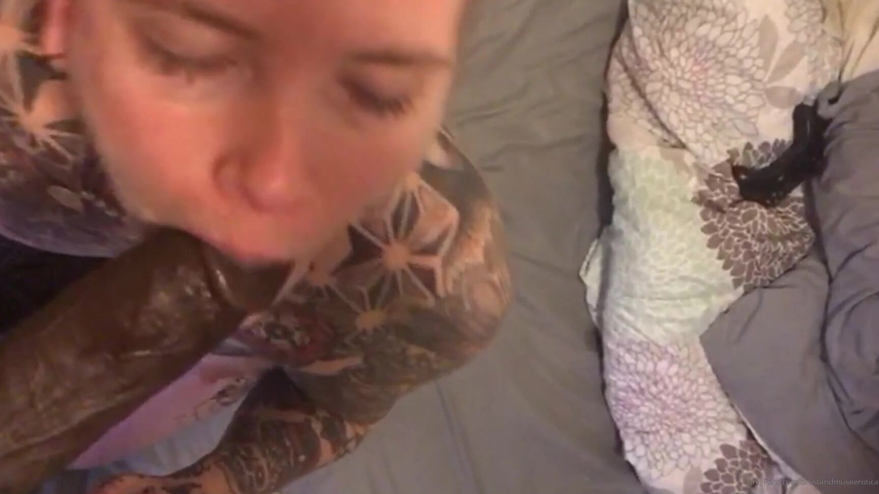 Artistandmuseerotica We Hope You Enjoy This Clip Of Muse Sucking A Huge Load Out Of Blackyhammer S Beautiful B