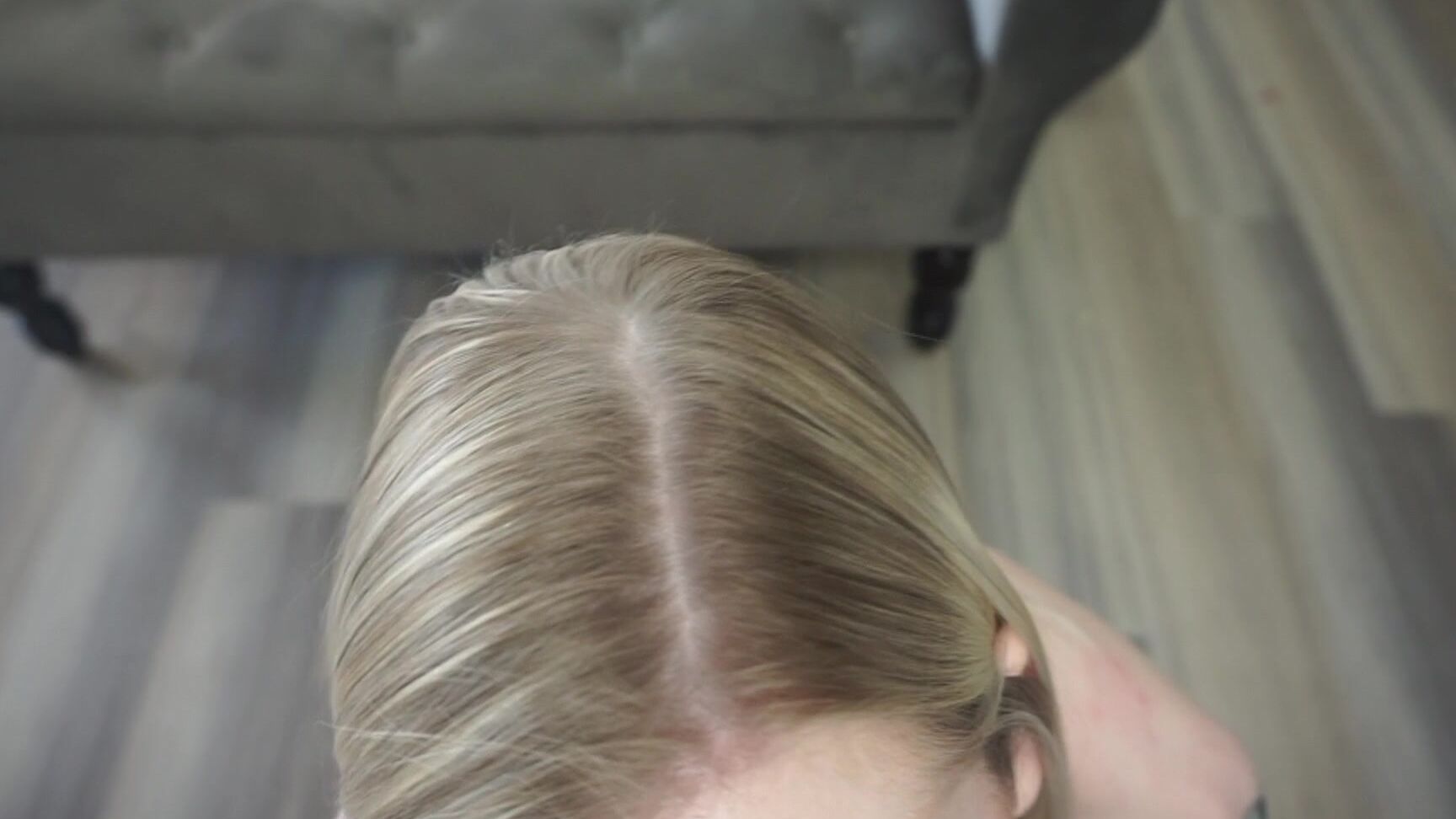 Blonde, Blowjob, Gagging, Hair, Small Tits mystie mae virtual blowjob after work ManyVids