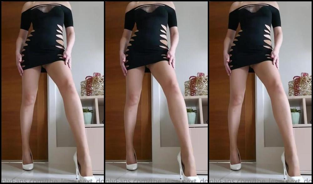 The Legs Next Door Nicknamed The Legs Next Door Onlyfans This Dress Is Just So Mouth Watering I M Sure Your Eyes Wouldn T Be The Only Thing Popping Out