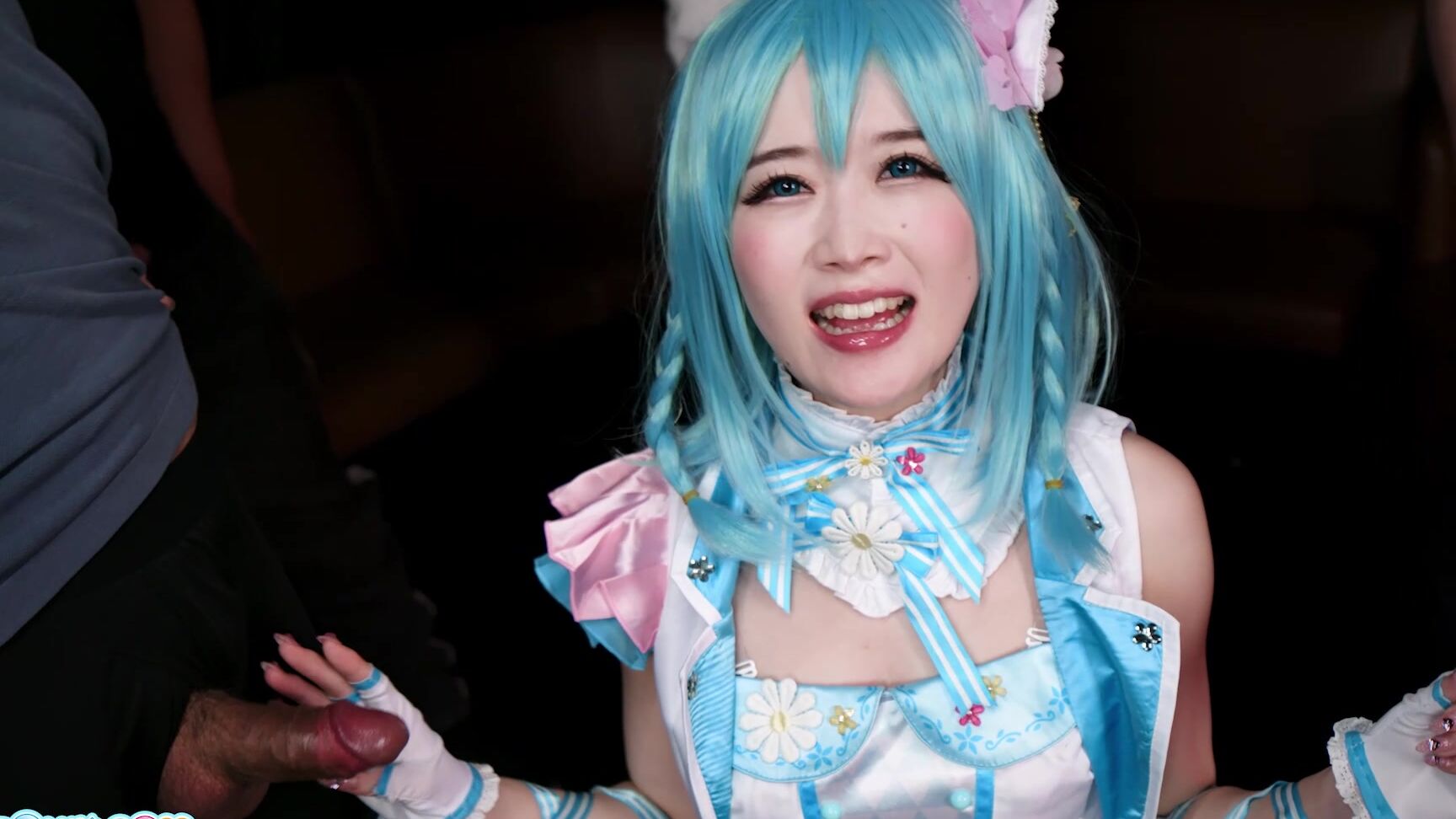 Bukkake, Handjob, Cum in mouth, Blowjob, Gangbang Ria Kurumi Sucks with Her Cum Filled Mouth Pussy SpermMania.com