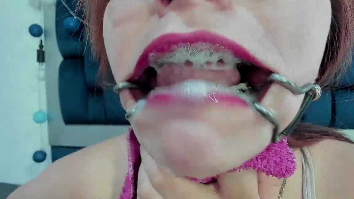 "Coconutsex" drool, mouthfetish, sloppy, spitfetish, tonguefetish Spit Game Pro Professional in Spit Game manyvids