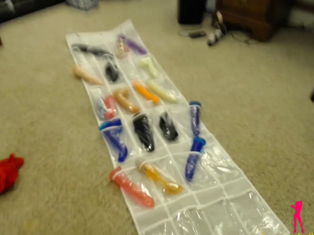 Bouncybritney Pussy Eating Double Dildo