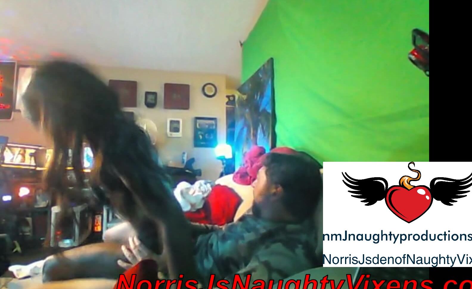 "nmjnaughtyvixens" adulttheater, blowjob, cowgirl, doggystyle, fucking Temple Love pornshoot spycam manyvids