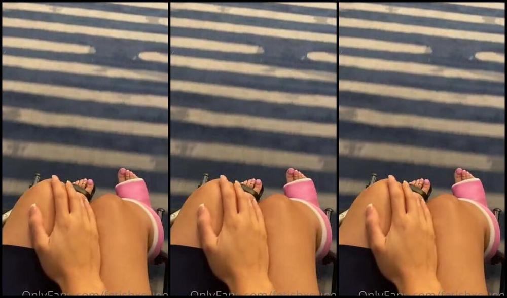 Fetishxqueen Onlyfans Another Cast Adventure Swipe To Watch Me Crutch Kinda Badly Though But What A Lucky Doc 22