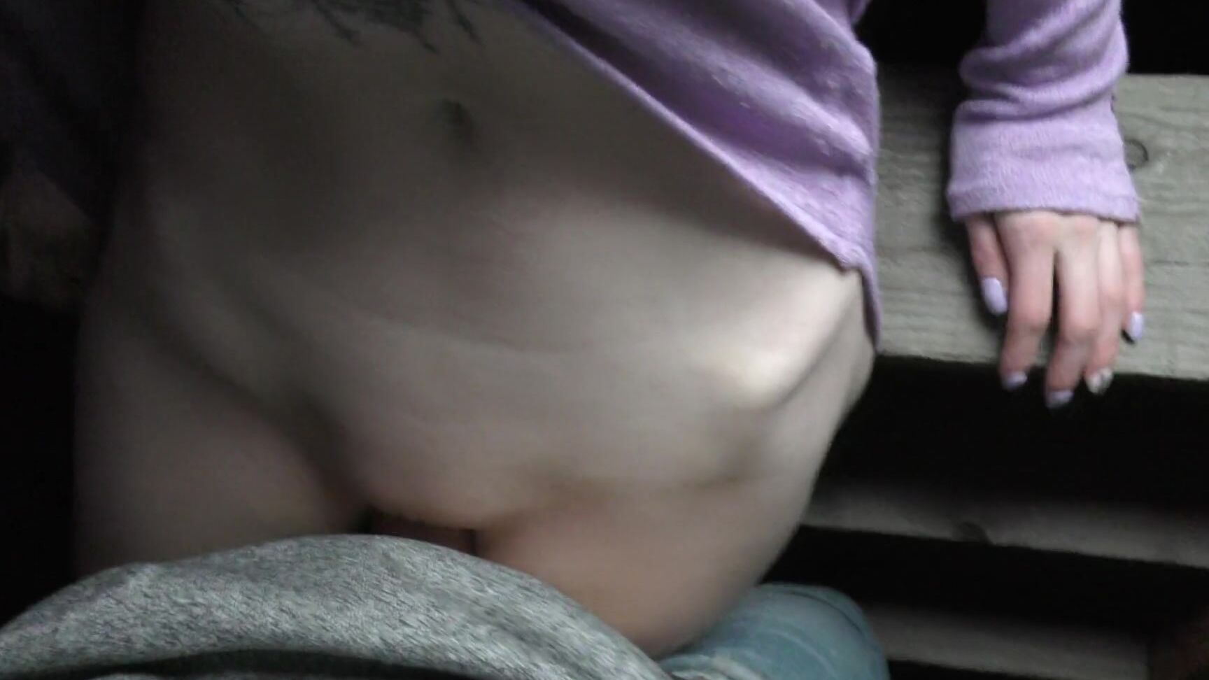 CUM IN PANTIES IN THE ATTIC BECAUSE MIA SUDDENLY WANTED SEX PornHubPremium