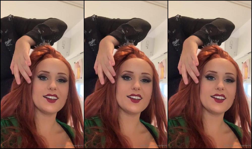 Angelwicky Fixing Up My Wig And Lets Go Shoot Upravit Paruku S Jde Se Fotit