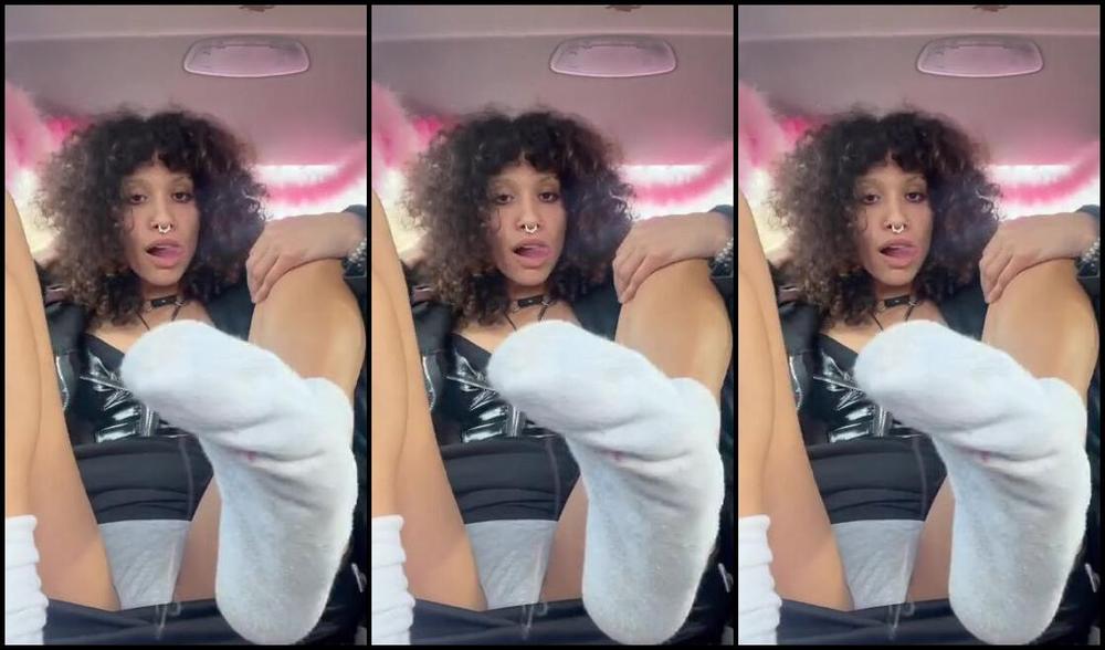 Theunholychi Nicknamed Theunholychi Onlyfans White Sock Strip Tease