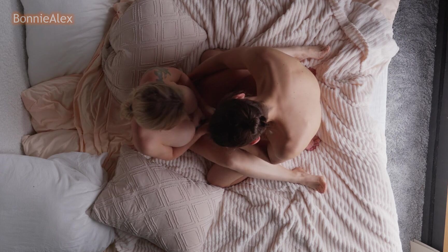 Alex Caught Bonnie Masturbating And Helped Her