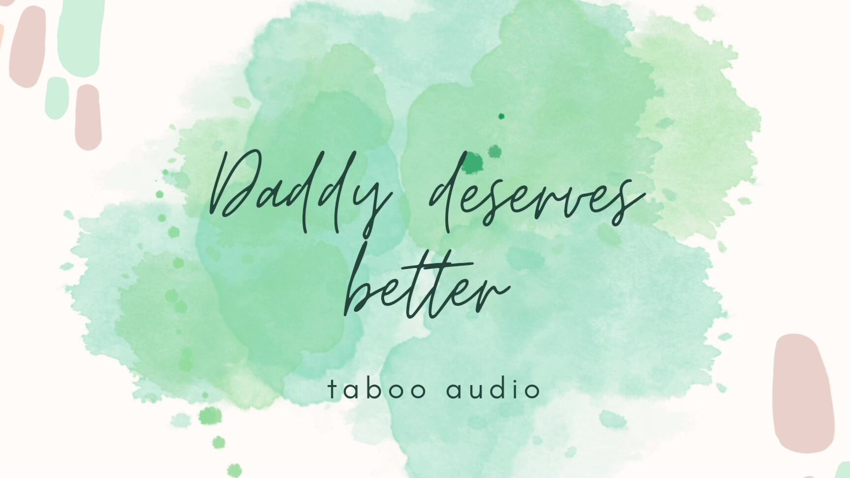 "Blondesugar93" audioonly, daddyroleplay, daddysgirl, dirtytalking, taboo Daddy deserves better audio manyvids