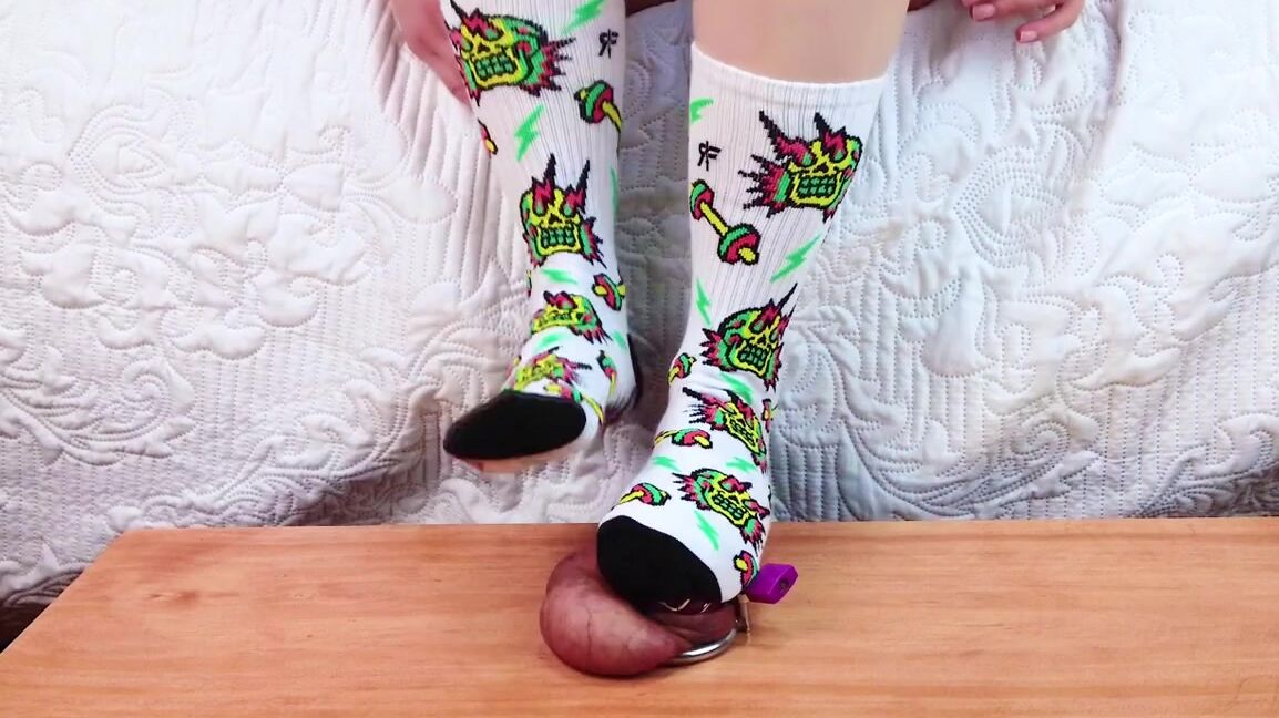 Dominafitness Onlyfans Like My New Gym Socks He Did Too Right Before I Started Using Them To Smash His Balls Of Course Kee