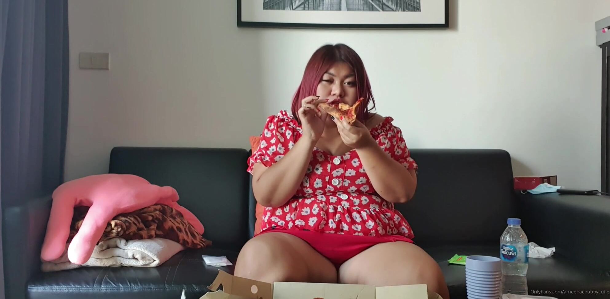 Ameenachubbycutie Pizza Challenge