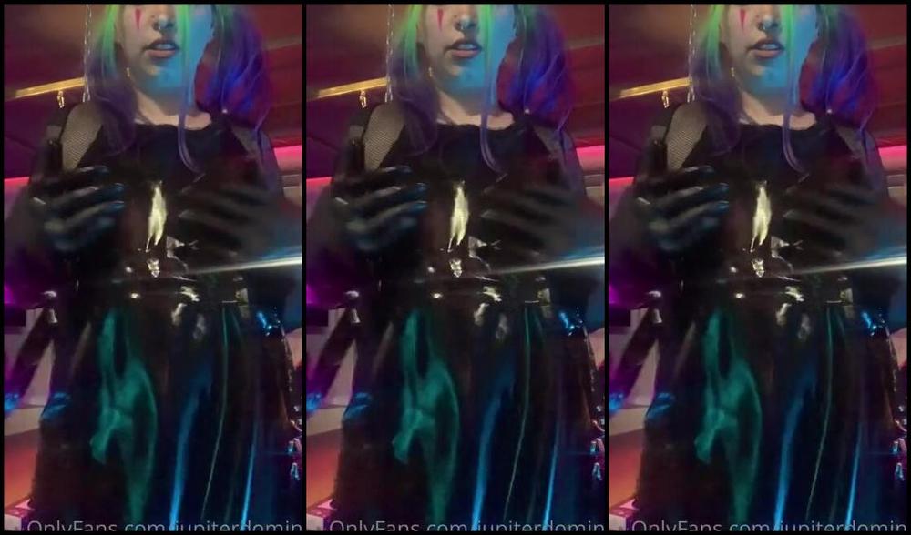 Jupiter Domina Nicknamed Jupiterdomina Onlyfans Latex And Oily Booty