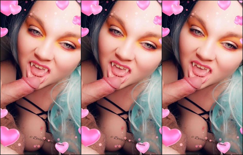 Dirtyprettypanda Sexy Vampire Blow Job Bg