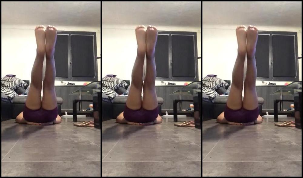 Gia S Feet Nicknamed Footsiebab 12 13 2023 Onlyfans Video Doing Exercises Barefoot