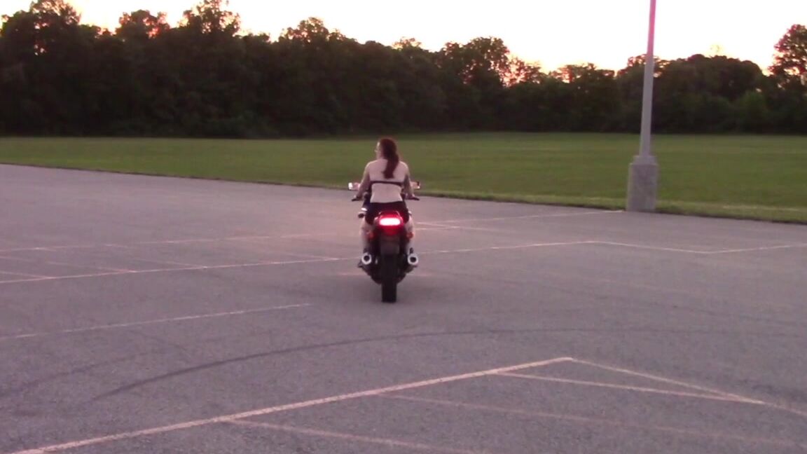 Lilyohriley Bikini Sportbike Riding