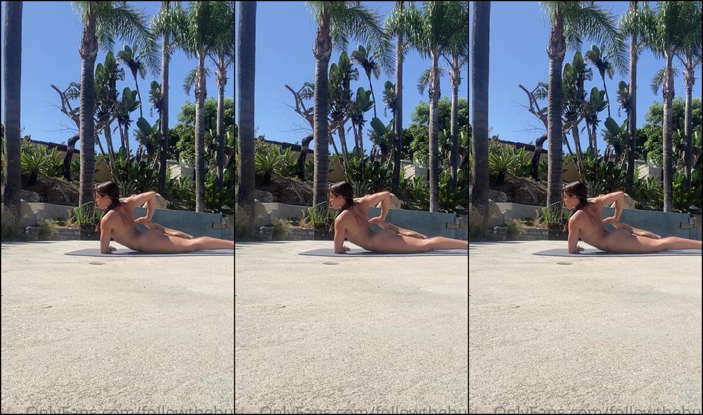 Followthebuti Naked Yoga Flow From Shooting With True Naked Yoga Last Weekend