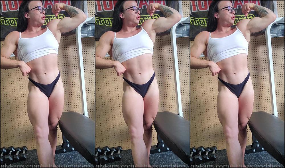 Fitbeastgoddess Vip Nyc To Th August Posing Goddess Xox Tomorrow Hot Stuff Muscle Pump Exclusive Video