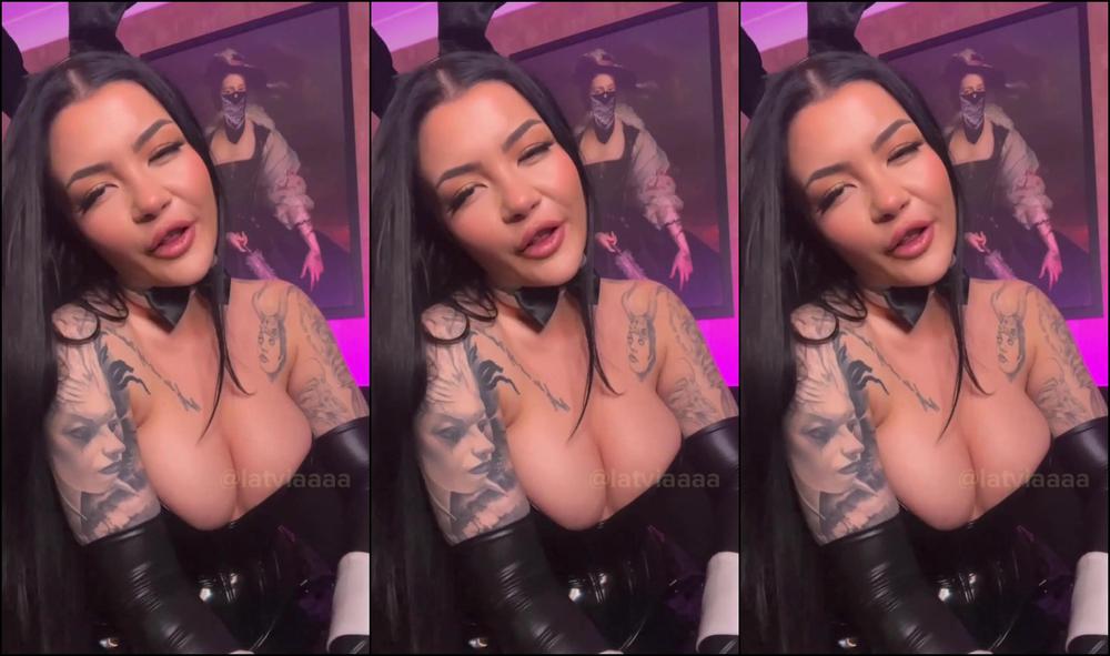 latviaaaa _ Halloween party hookup JOI Fetish