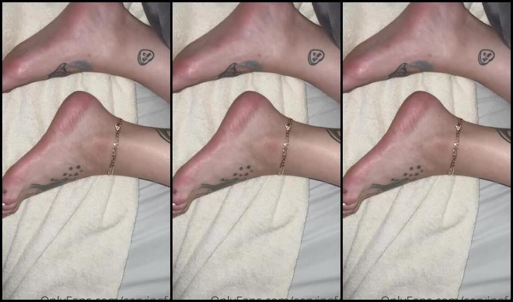 Servingbarefeet Aka Servingfet Onlyfans Caught Daytime Napping And This Happened Love Having In House I Was Out Cold Till I Felt Some